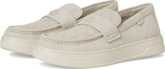 Coach Hybrid Loafer With Signature Mens Shoes Steam : 11.5 D - Medium, Leather/Suede