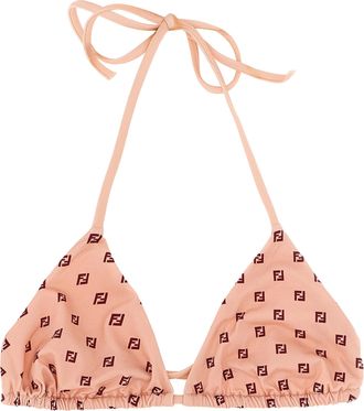 Fendi Micro Patchwork Bikini Top