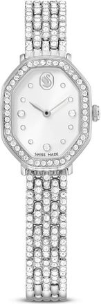 Swarovski Dextera Quartz Crystal Silver Dial Ladies Watch 5749451