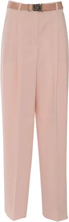 Max Mara Pantaloni Neottia con cintura - Rosa