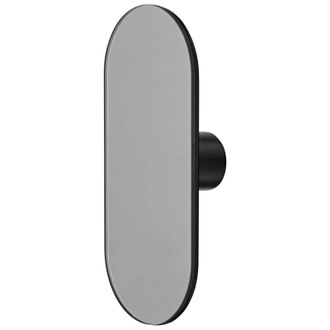 AYTM Design Wandhaken Ovali 16 cm - Schwarz