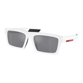 Prada Sunglasses, male, White, Size: 58 MM Linea Rossa PS 02Zsu