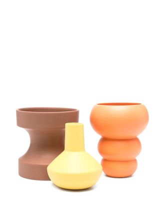 The Conran Shop Set vasi (3 pezzi) - Marrone