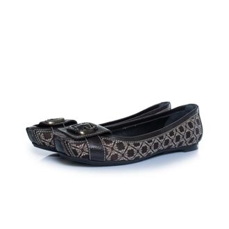 Armani Emporio Armani, geweven gesp ballerinas