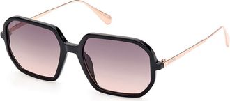 Max & Co. MO0087 01B Womens Sunglasses Black Size 54