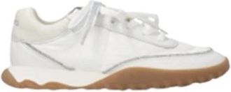 Pinko Gea 01 Sneakers - Dames - Sneakers - Wit - 38 EU - Leer - Schoenen