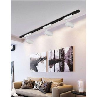 Trade Shop Trade Shop - Foco Led Cob Con Carril 30w Lampara Carril Luz Natural Fria Calida F30w-9a