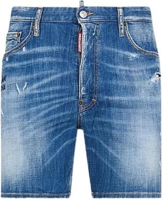 Dsquared2 Uomo, Pantaloncini, Blu, S, new