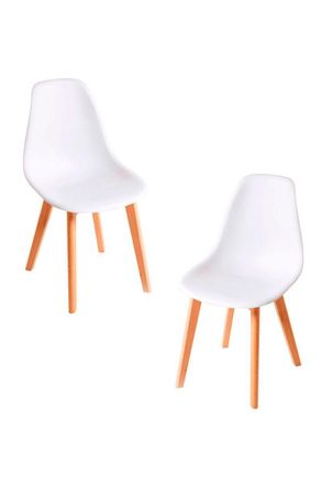 Regalos Miguel Packs Sillas Comedor - Pack 2 Sillas Kelen - Blanco