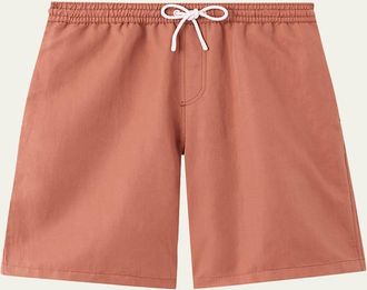 Loro Piana Mens Bay Long Swim Trunks
