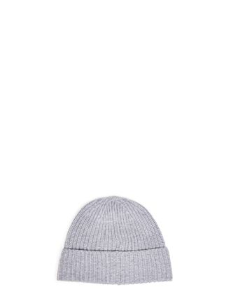 Stone Island Mens Beanie Rws Geelong Melange Grey Virgin Wool Hat