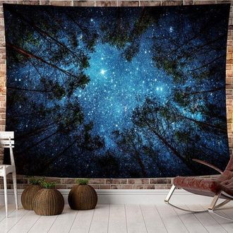 OEM Tapiz Bosque Estelar Misterioso - 150x130 Cm