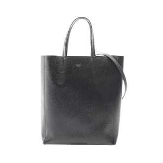 Celine Pre-owned Tote Bags, female, Black, Size: ONE SIZE Pre-owned Vertical Small Cabas Leather 2way Tote Bag