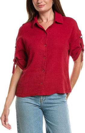 Xcvi Xcvi Kaleo Snap-Up Blouse