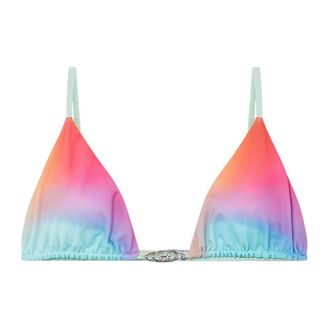 Casablanca Bikinis, female, Multicolor, Size: XS Glass Gradient Bikini Top