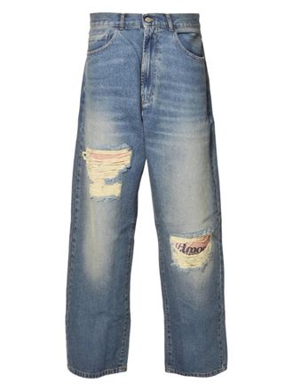 Carne Bollente Tattoo Tease jeans - unisex - Organic Cotton - 24 - Blue