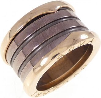 Bulgari Pink Gold Pink Gold (18K) Band Ring (Pre-Owned)
