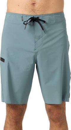 O'Neill Superfreak Solid 19 Water Resistant Swim Trunks in Trooper at Nordstrom, Size 31
