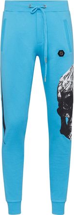 Philipp Plein Jogging Trousers Allover skull