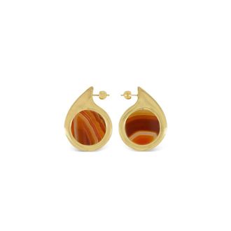 Panconesi Dusk Earrings Small - Dames - Oorbellen - Rood - ONE Size - Accessoires