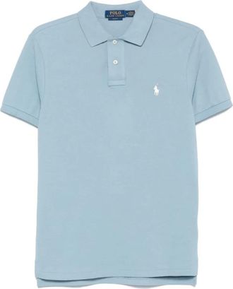Ralph Lauren Tops, Heren, Blauw, M, Katoen, Polo Shirts