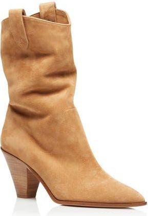 Aquazzura Boogie Western Boot in Camel at Nordstrom Rack, Size 7.5Us / 37.5Eu