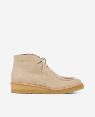 Coclico Womens Hester Boots In Sand Split Suede