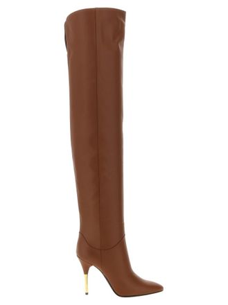 Valentino Garavani Brown Deboot Boots
