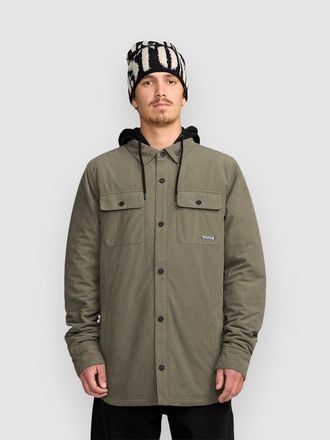 Volcom Kenson Ins Flannel Jacke gr&uuml;n