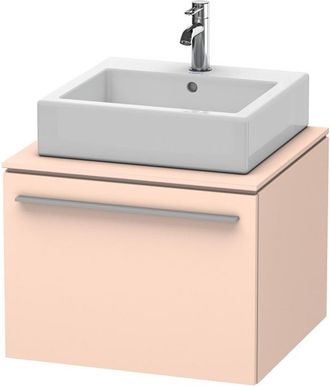 Duravit Duravit X-large Mueble De Pared Para Consola 6719, 1 Extra&iacute;ble, 600mm, Color (frente/cuerpo): Albaricoque Perla Seda Laca Mate - Xl671902020