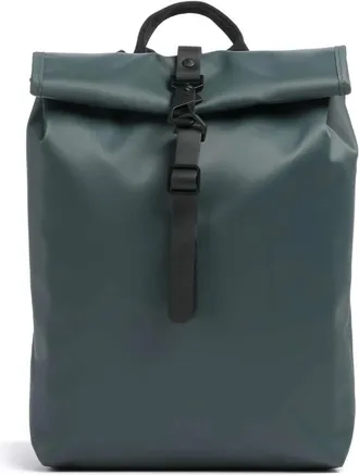 Rains Rolltop Rucksack - - Bags - unisex - Verde - ONE SIZE