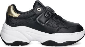 Guess Co Sneakers Helinn con chiusura a strappo - Nero