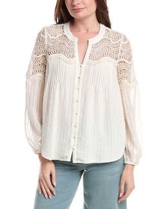 Vince Camuto Button Front Blouse