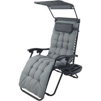VCM Vcm Tumbona Plegable Dimensiones Silla Reclinable Aprox. L. 153 X An. 60 X Al. 27 Cm Dimensiones Posici&oacute;n Del Asiento Aprox. L. 115 X An. 60 X Al. 84 