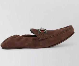 Gucci leather loafers