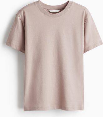 H&M T-Shirt aus Baumwolle - Brown
