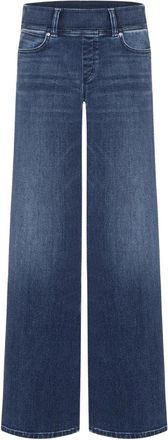 Cambio Wide Jeans - Dames - Loose Fit Jeans - Blauw - M - Denim - Jeans