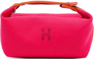 Herm&egrave;s Pre-owned Hermes Small Toile Bride A Brac Case Ladies H103222M 04