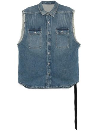 Rick Owens Drkshdw Sl Tommy Jumbo Gilet