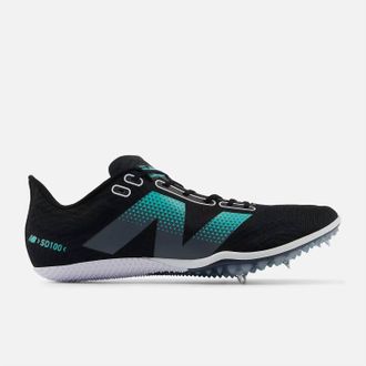 New Balance Mens Fuelcell Sd100 V5 Shoe In Black/graphite/cyber Jade