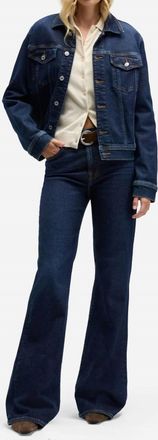 7 For All Mankind Modern Dojo Luxe Vintage Jeans In Bluecrest