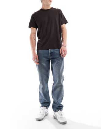 Dr. Denim Dr. Denim - Rush - Jeans regular fit blu lavaggio medio vintage Canyon