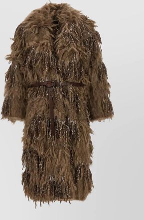 Brunello Cucinelli mohair wool long cardigan
