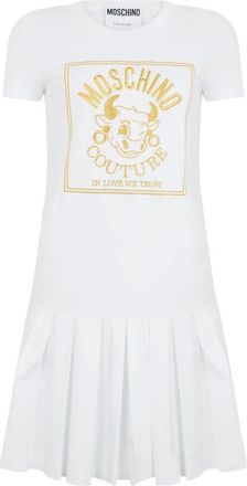 Moschino Mujer, Vestidos, Blanco, Talla: S