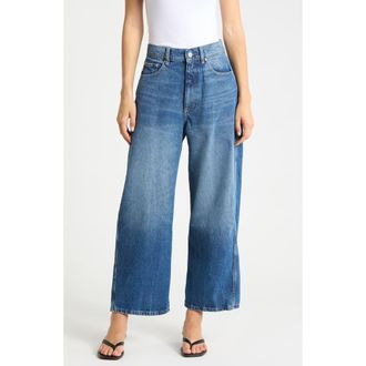 DL1961 Taylor High Waist Ankle Relaxed Barrel Jeans in North Water at Nordstrom Rack, Size 25