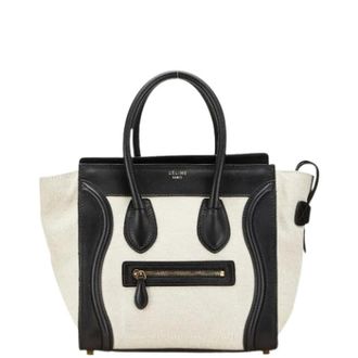 Celine Pre-owned Tote Bags, female, Multicolor, Size: ONE SIZE Pre-owned Canvas Tote Bag