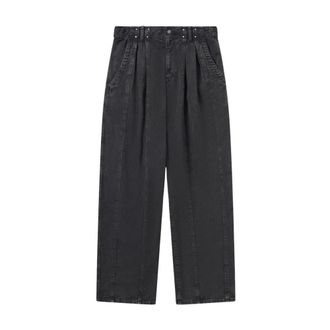 Isabel Marant Dames, Jeans, Zwart, Maat: XS Katoen