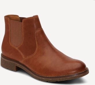 Aetrex Womens Kaylee Chelsea Boot In Cognac