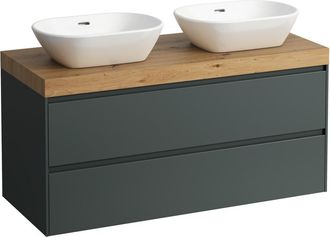 Laufen Laufen Lani Plan De Toilette Ch&ecirc;ne Sauvage Incl. Meuble