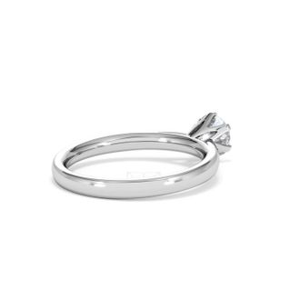 The Diamond Store Certified 0.70CT Chloe High Platinum Engagement Ring E/VS2